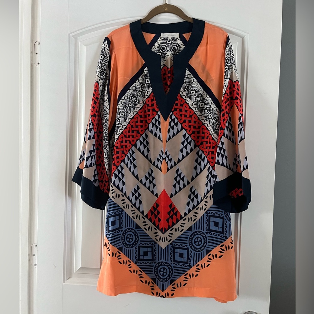 Boutique bell sleeve dress